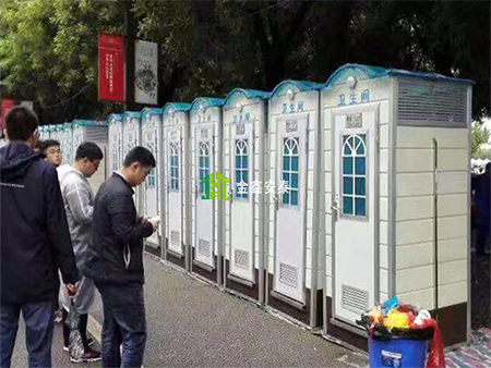 北京房山某公园内环保移动厕所案例