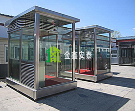 岗亭厂家又有2个亭子装车出发喽