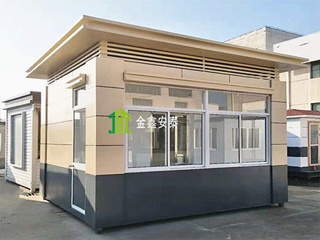 金属雕花板岗亭173