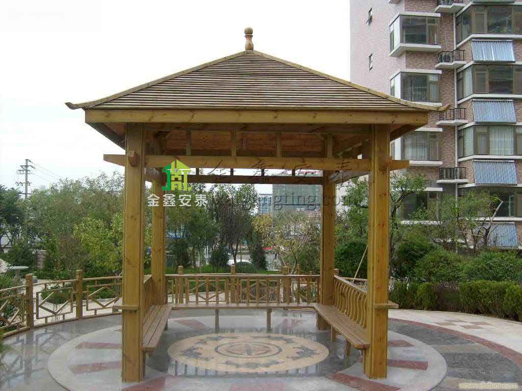 北京金鑫安泰防腐木岗亭020