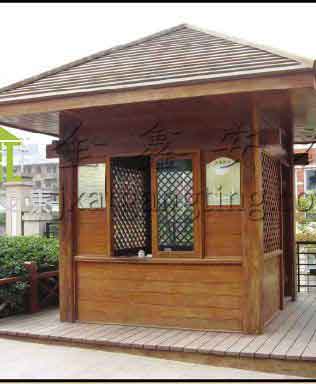 北京金鑫安泰防腐木岗亭019